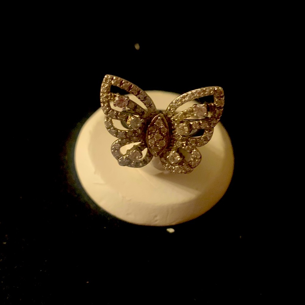 Butterfly ring 925